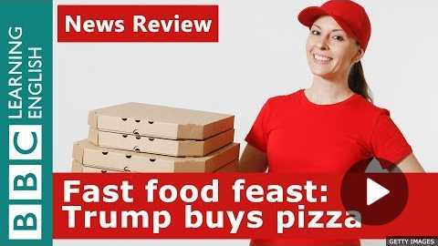 Trump's fast food feast: BBC News Review