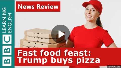 Trump's fast food feast: BBC News Review