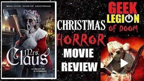 MRS. CLAUS ( 2018 Brinke Stevens ) Christmas Slasher Horror Movie Review
