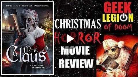 MRS. CLAUS ( 2018 Brinke Stevens ) Christmas Slasher Horror Movie Review