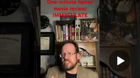 IMMACULATE One-minute horror movie review #movie #horrormoviereview #moviereview