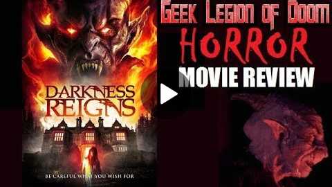 DARKNESS REIGNS ( 2018 Casper Van Dien ) Meta Demonic Horror Movie Review
