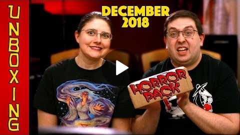 UNBOXING! Horror Pack December 2018 - Horror Movie Subscription Box - Blu Rays