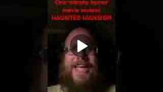 HAUNTED MANSION One-minute horror movie review #movie #horrormoviereview #moviereview