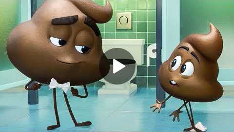 THE EMOJI MOVIE 'Baby Poop' Movie Clip + Trailer (2017)