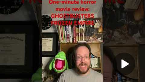 GHOSTBUSTERS: FROZEN EMPIRE One-minute horror movie review #movie #horrormoviereview #moviereview