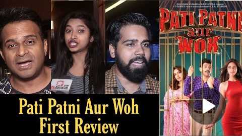 Pati Patni Aur Woh Movie Review | Media Special Show Review | Kartik, Bhoomi, Ananya