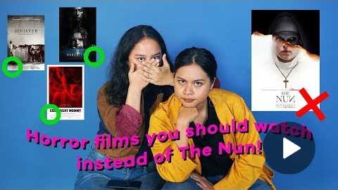 #cottoninkteam Reviews The Nun + Horror Film Recommendations!
