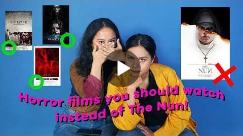 #cottoninkteam Reviews The Nun + Horror Film Recommendations!