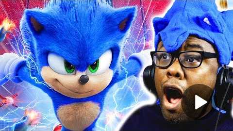 NEW SONIC MOVIE TRAILER & DESIGN! Sonic The Hedgehog Trailer 2 Reaction | Black Nerd