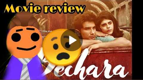 Dil Bechara movie review //comedy entertainment hind