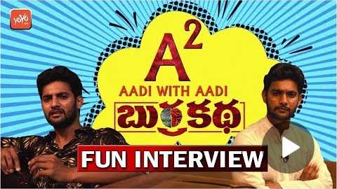 Hero Aadi Burrakatha Movie Comedy Interview | Aadi with Aadi | Dual Role | Latest Movie | YOYO TV