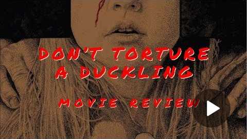 Don't Torture A Duckling: Horror Movie Review - Giallo Movies