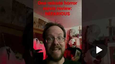 NEFARIOUS One-minute horror movie review #movie #horrormoviereview #moviereview