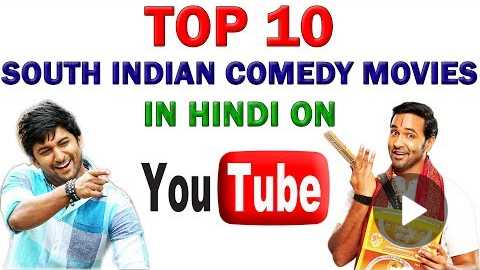 Top 10 South Indian Comedy Movies In Hindi On YouTube | Best Comedy South Hindi Dubbed Movies