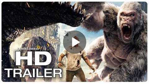 RAMPAGE All Movie Clips + Trailer (2018)