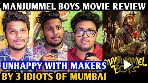 Manjummel Boys Movie Review | Hindi Dubbed | By 3 Idiots Of Mumbai