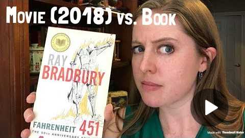 Fahrenheit 451 movie (2018) vs. book review
