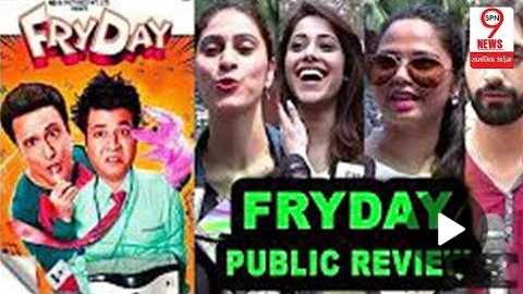 FryDAY Comedy Film Public Review- Govinda -Varun, First Day First Show | SPN9News