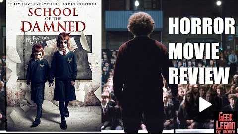 SCHOOL OF THE DAMNED ( 2019 James Groom ) Horror Movie Review