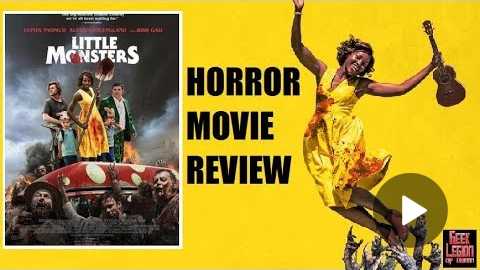 LITTLE MONSTERS ( 2019 Lupita Nyong'o ) Zombie Comedy Horror Movie Review