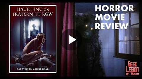 HAUNTING ON FRATERNITY ROW ( 2018 Jacob Artist ) aka THE PARTY CRASHER Horror Movie Review