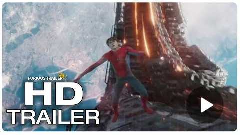 AVENGERS INFINITY WAR Spiderman Falling Down From Space Trailer (2018) Superhero Movie Trailer HD